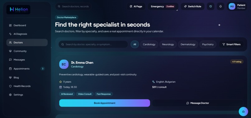 Helion – screenshot 3