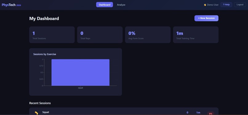 BiomechAI – screenshot 2