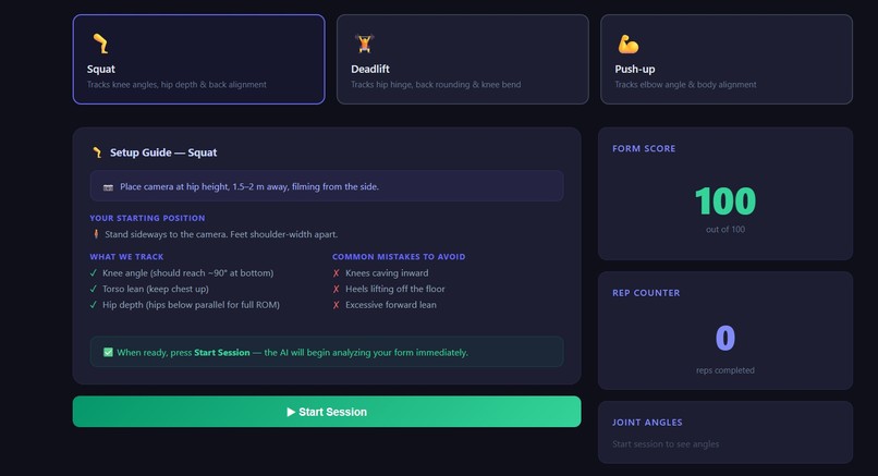 BiomechAI – screenshot 3