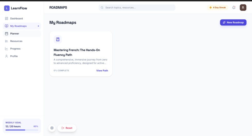 LearnFlow – screenshot 4
