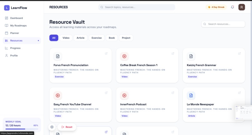LearnFlow – screenshot 6