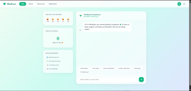 MindEase – screenshot 1