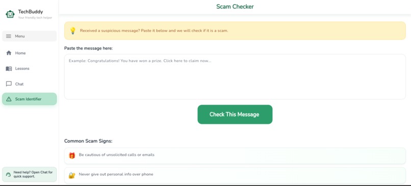 TechBuddy – screenshot 3