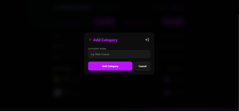 hotel-order-management – screenshot 7