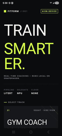 FitForm – screenshot 2