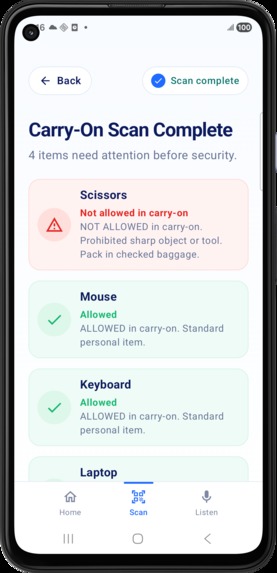 Airsure – screenshot 4