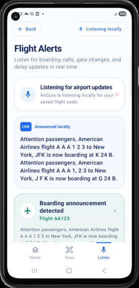 Airsure – screenshot 6
