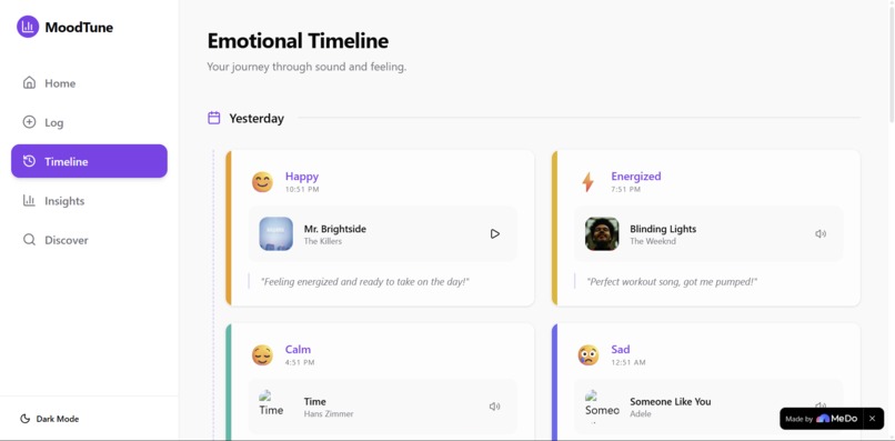 MoodTune – screenshot 3