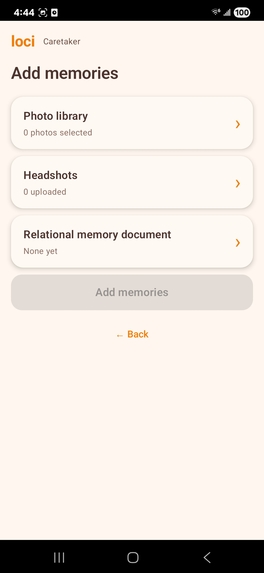 Loci – screenshot 2