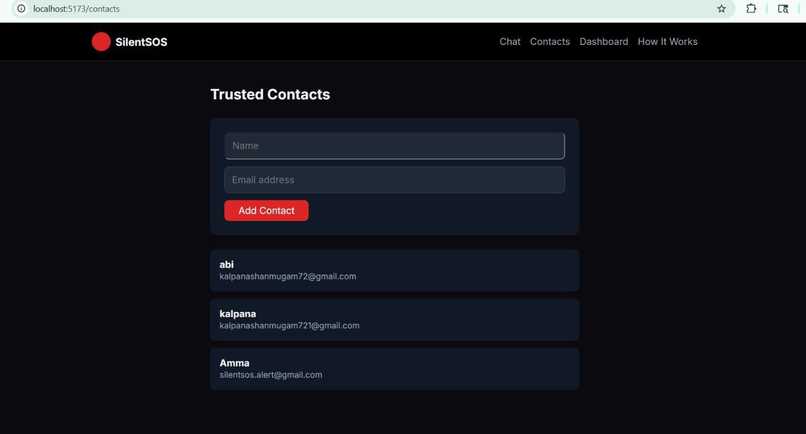 SilentSOS – screenshot 5