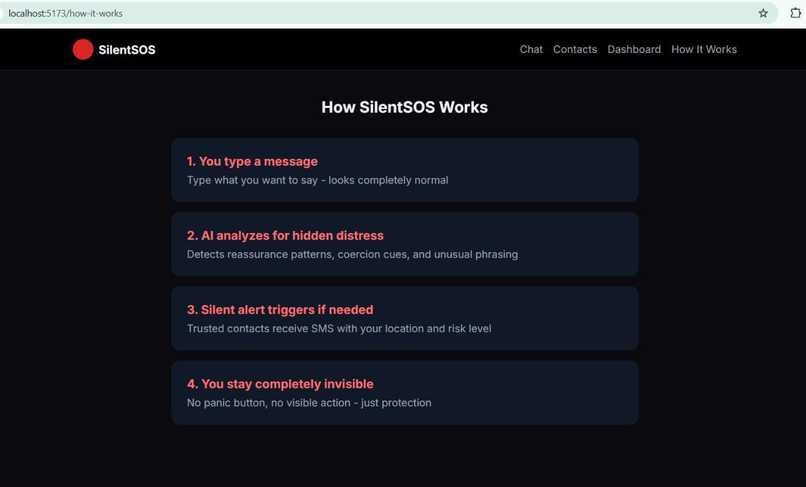 SilentSOS – screenshot 8