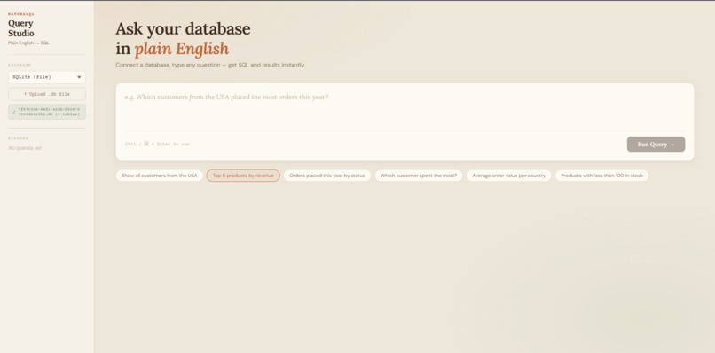 NaturalQL – screenshot 4