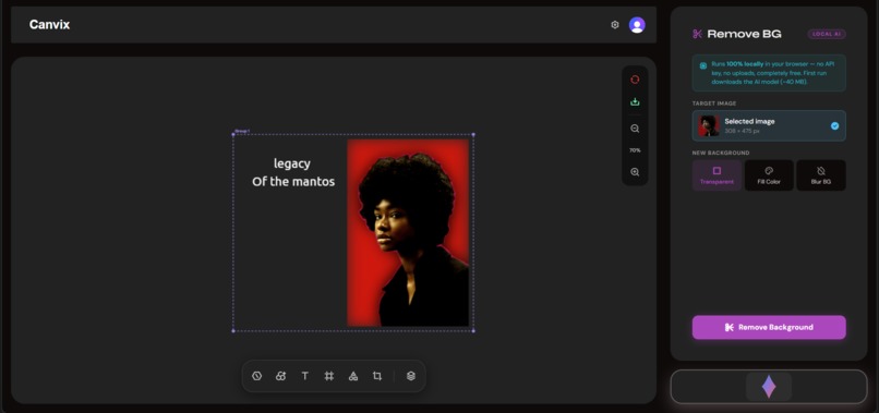 CANVIX AI Image Editor – screenshot 3