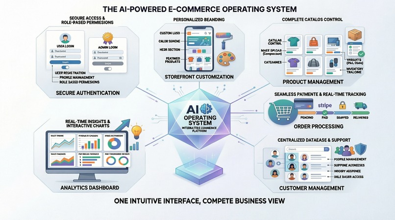 AI-Powered E-commerce Operating System – screenshot 1