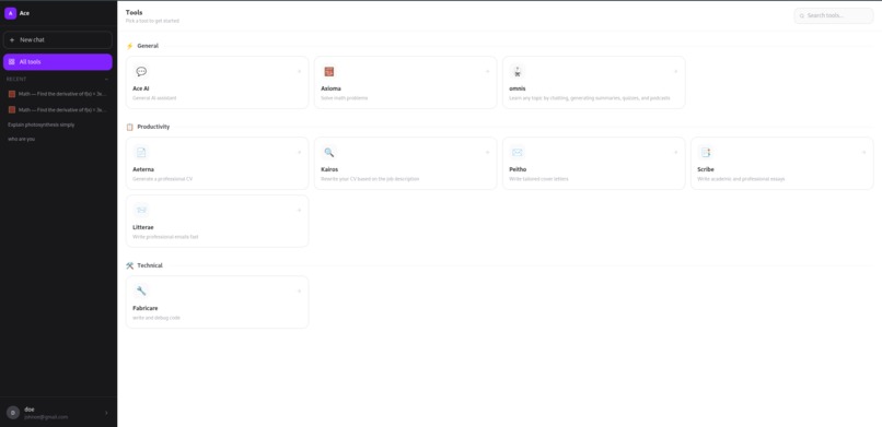 Ace AI – screenshot 3