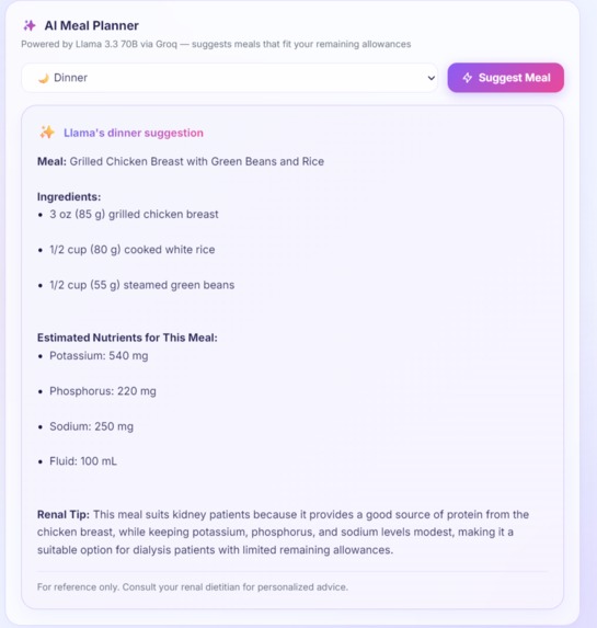 Renal Guide - Dialysis Diet Tracker – screenshot 2