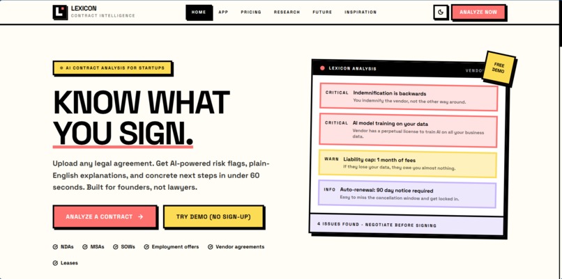 Lexicon – screenshot 1