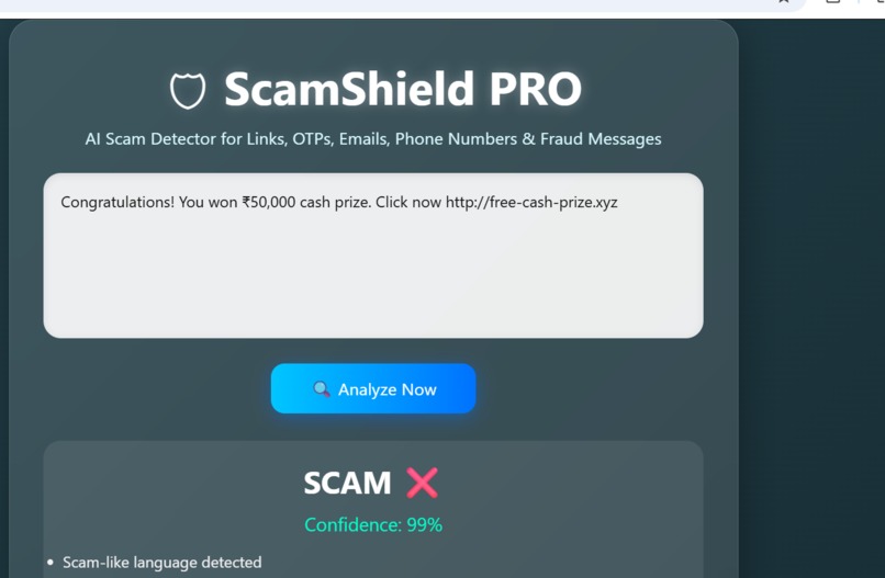 ScamShield pro – AI Scam & Fake Link Detector – screenshot 9