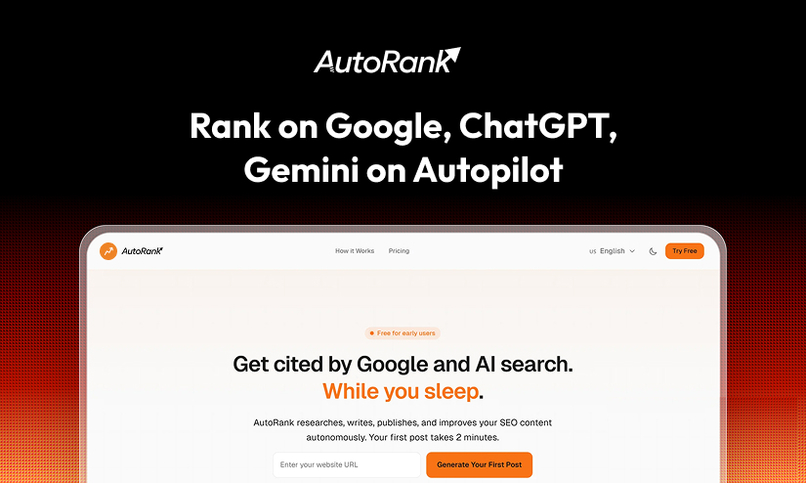 Autorank - AI SEO – screenshot 1