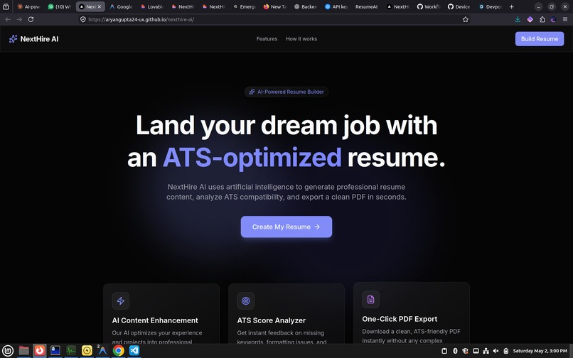 NextHire AI – screenshot 2