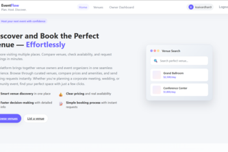 Planix– Venue Discovery & Booking Platform