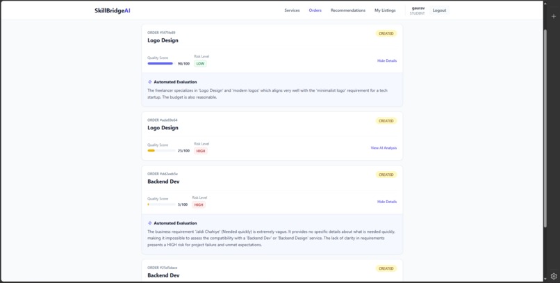 SkillBridgeAI – screenshot 2