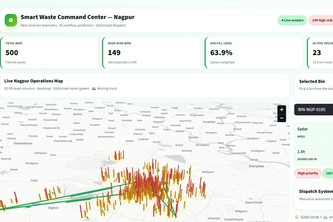 Smart Waste Collection Optimization – Nagpur