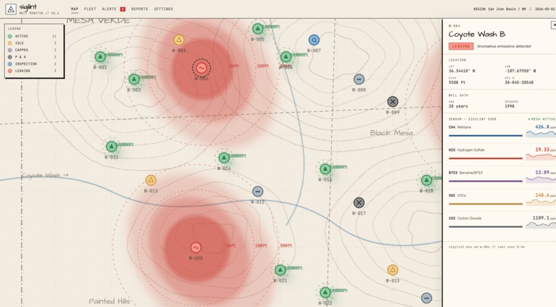 Sigilint Well Monitor – screenshot 1