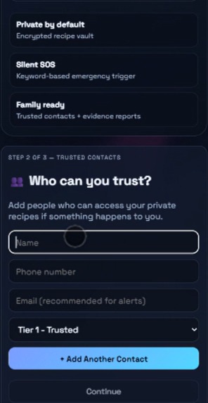 RecipeSafety – screenshot 1