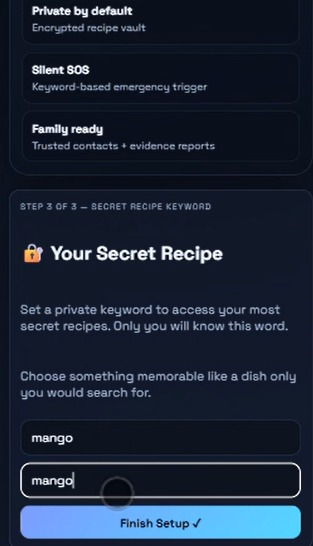 RecipeSafety – screenshot 2