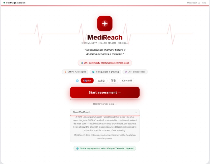 MEDIREACH – screenshot 1