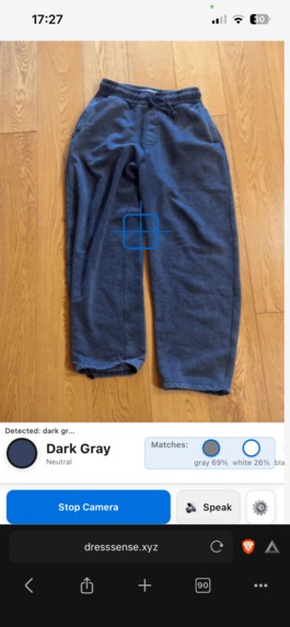 DressSense – screenshot 1