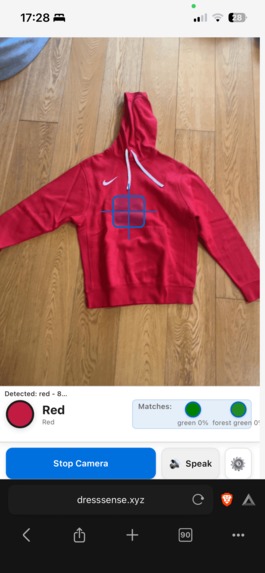 DressSense – screenshot 2