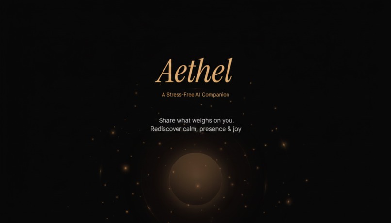 Aethel — Your Stress‑Free AI Companion – screenshot 1