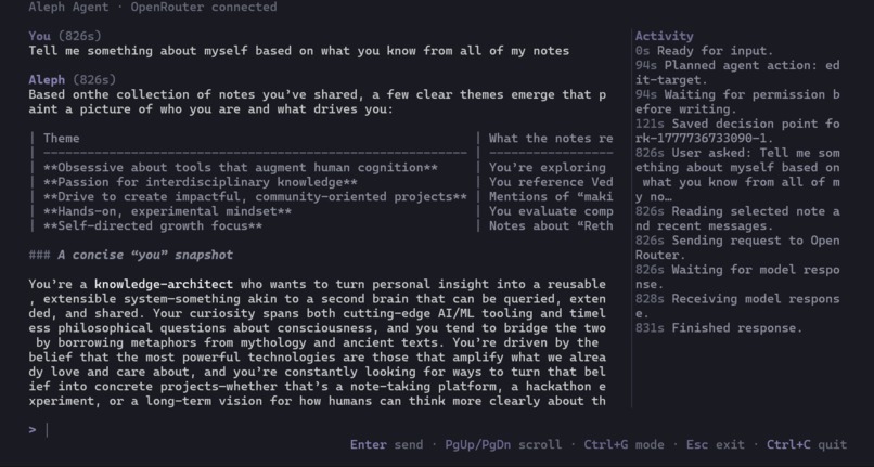 Aleph – screenshot 4