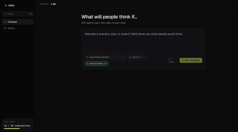 Echo – screenshot 1