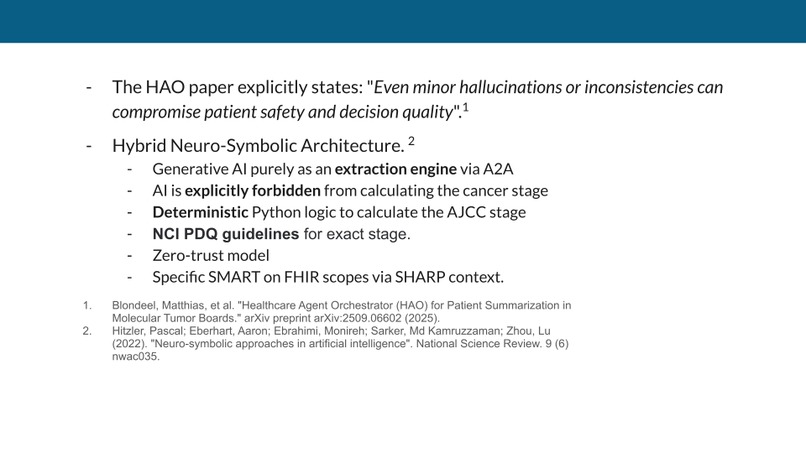 Agentic Multidisciplinary Tumor Board (AMDT) – screenshot 4