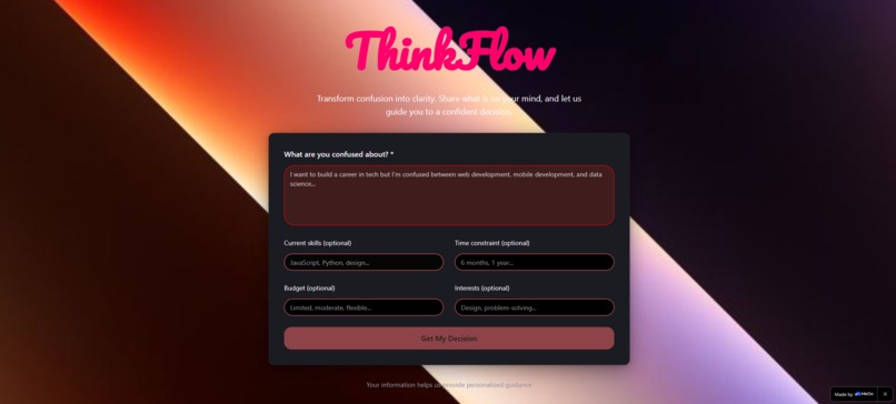 ThinkFlow – screenshot 1