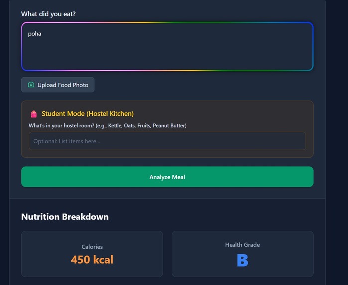 NutriScan – screenshot 1