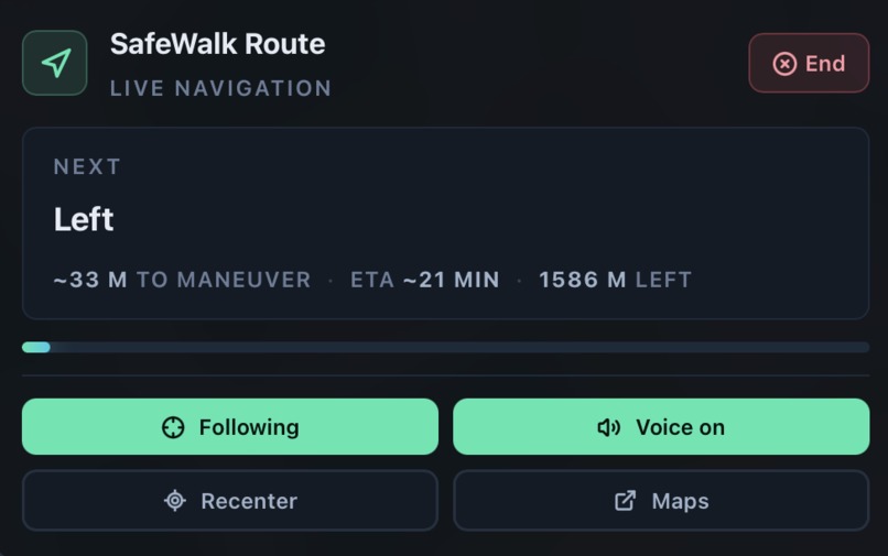 SafeWalk – screenshot 9