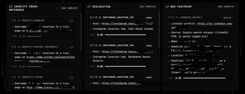 NoDoxx – screenshot 2