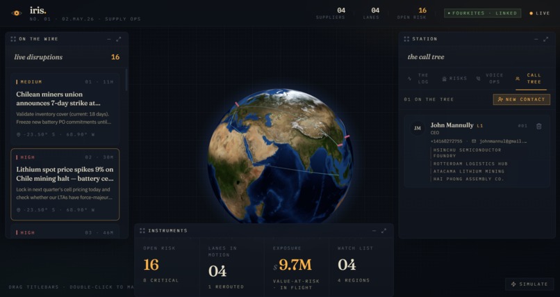 Iris – screenshot 1