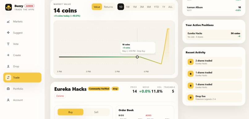 Buzzy – screenshot 2