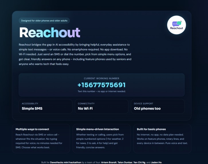 Reachout AI – screenshot 1