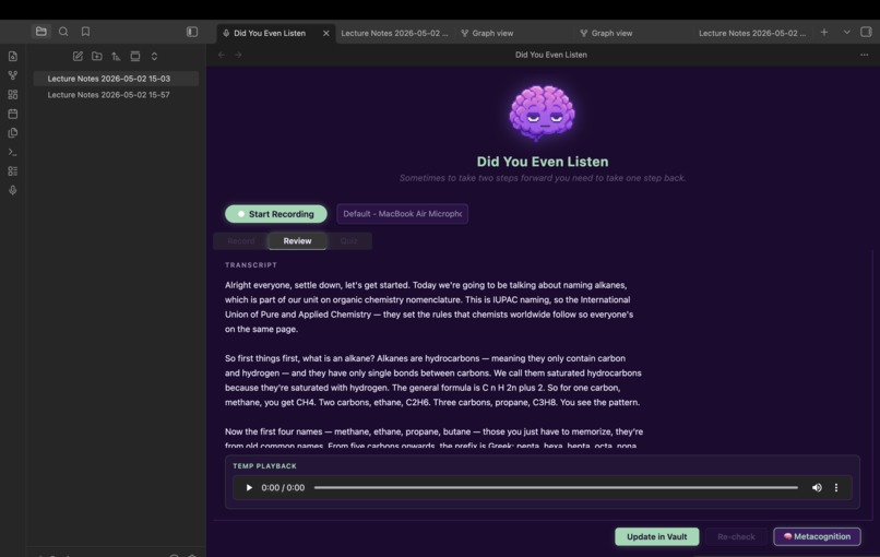 Did You Even Listen – screenshot 1