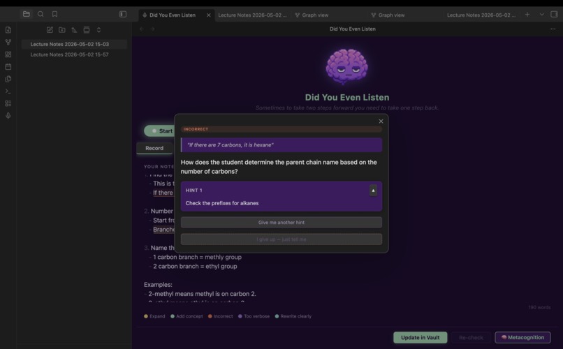 Did You Even Listen – screenshot 4