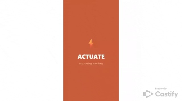 Actuate – screenshot 2