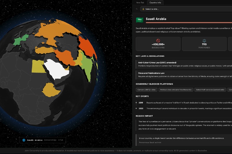 The Firewall Index – screenshot 1