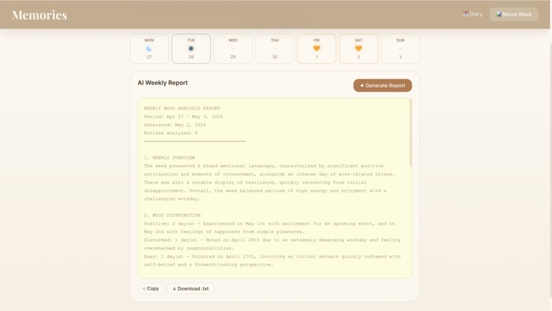 Memories – screenshot 4