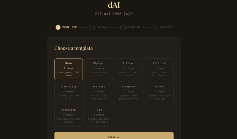 dAI – screenshot 1